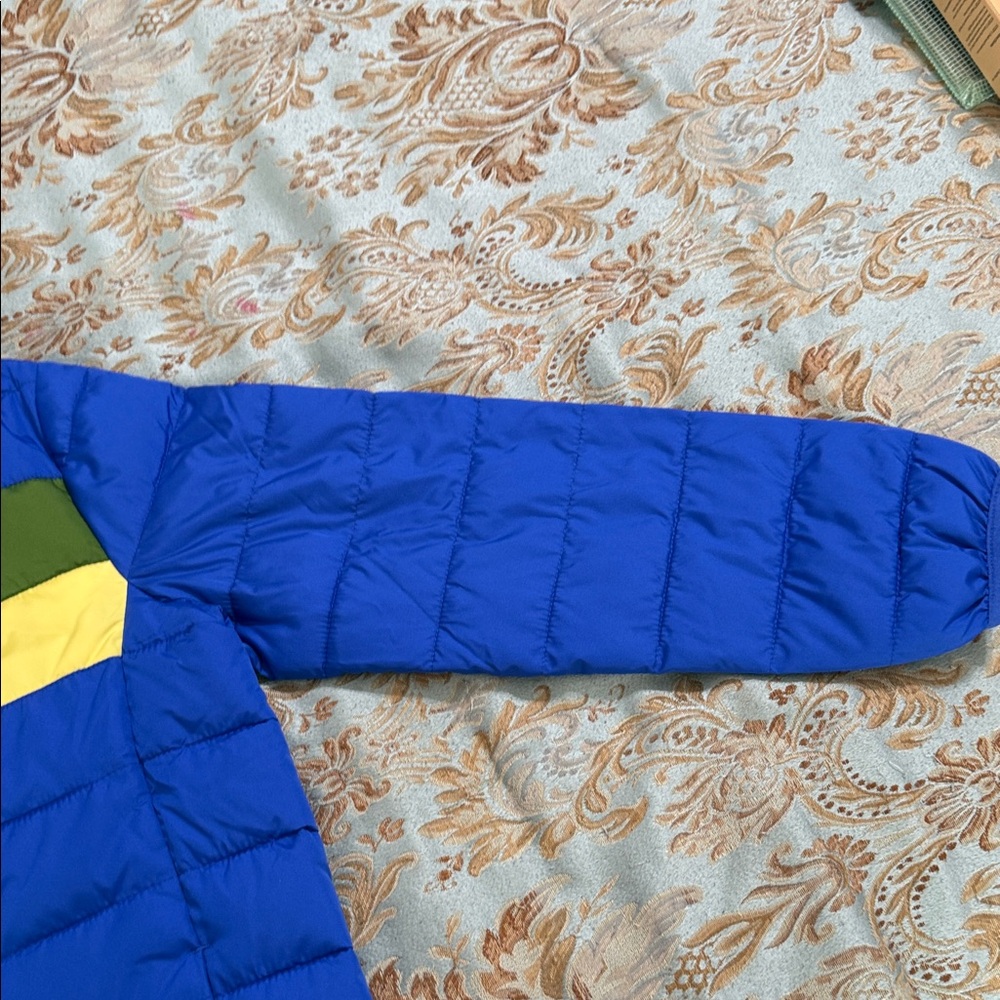 BNWT GAP Kids Vibrant Blue Puffer Jacket with Hood - Picture 7 of 12